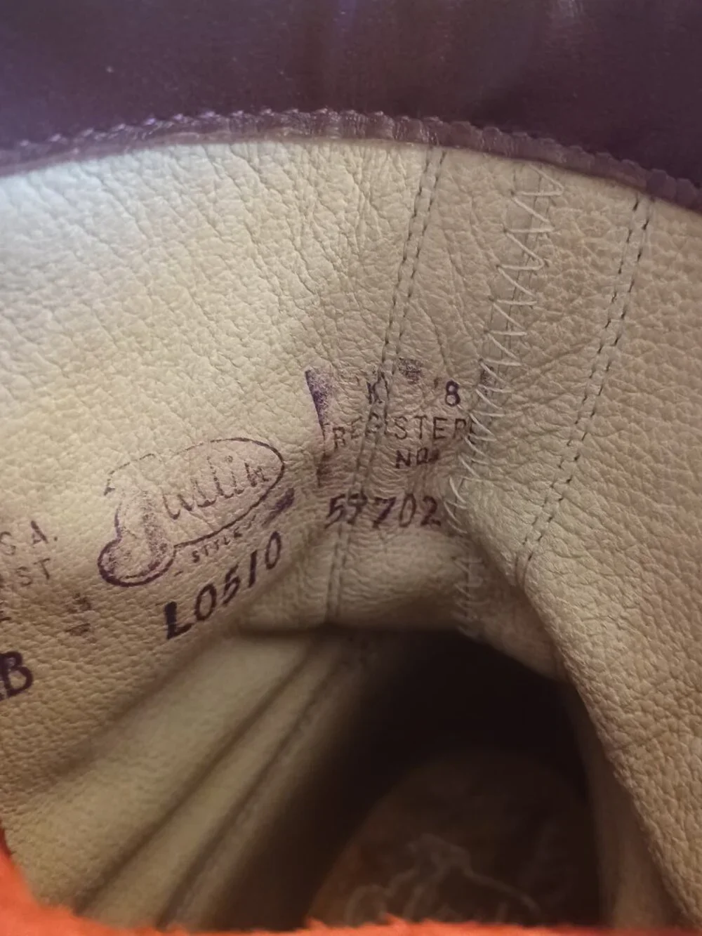 Justin Boots this vintage